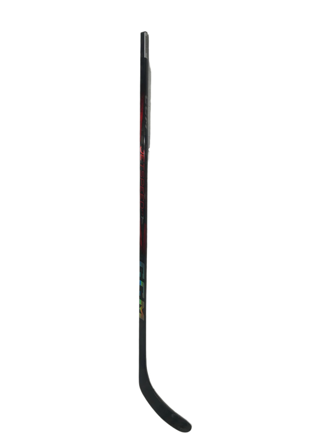 CCM Jetspeed FT7 Pro Black-Red Senior Hockey Stick- PRO STOCK STICK