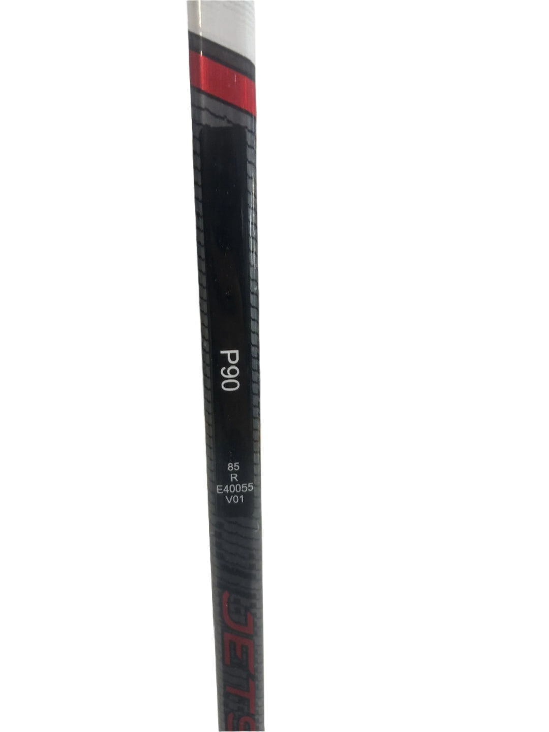 CCM Jetspeed FT6 Pro Silver-Red Senior Hockey Stick- PRO STOCK STICK