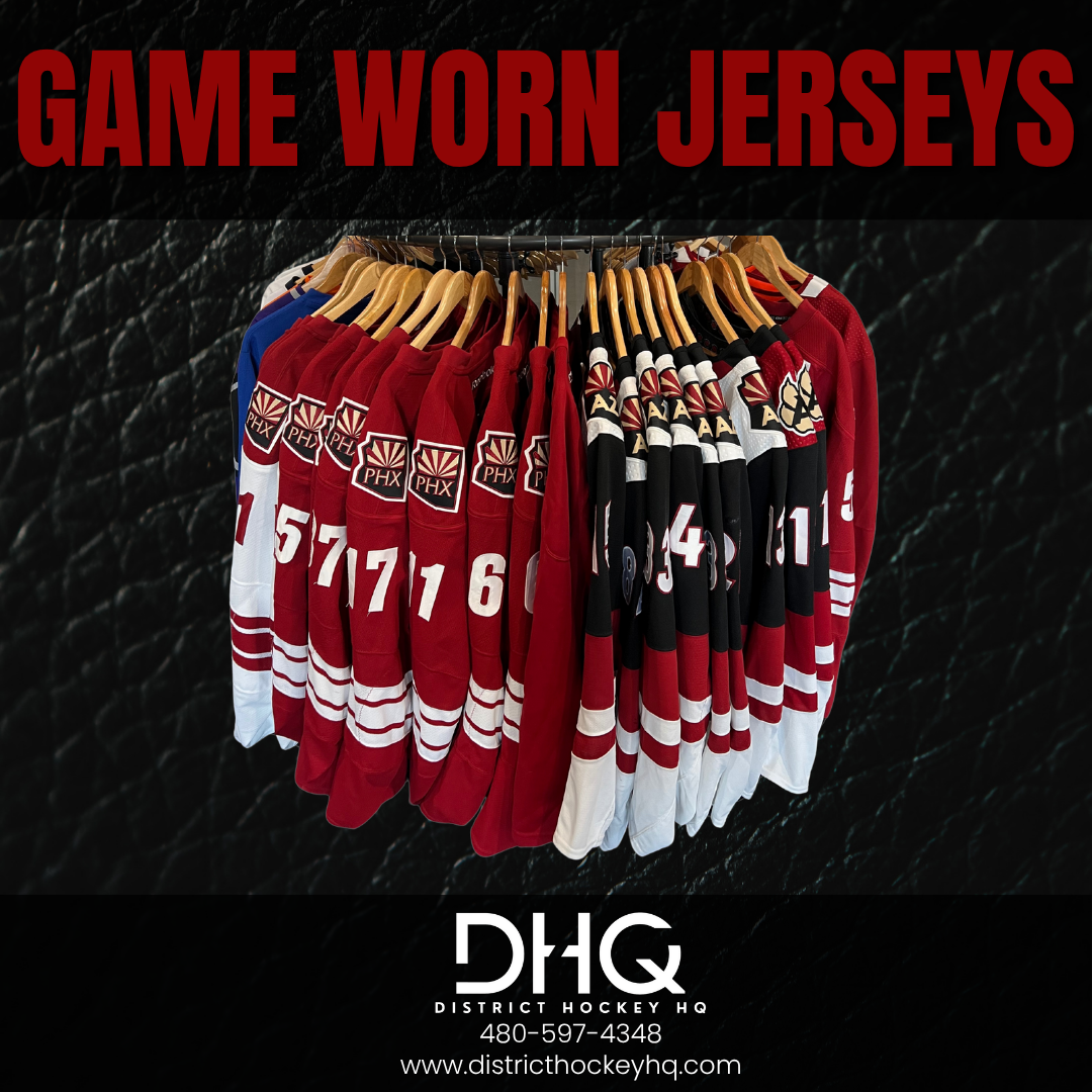 Game-Worn Coyotes Jerseys