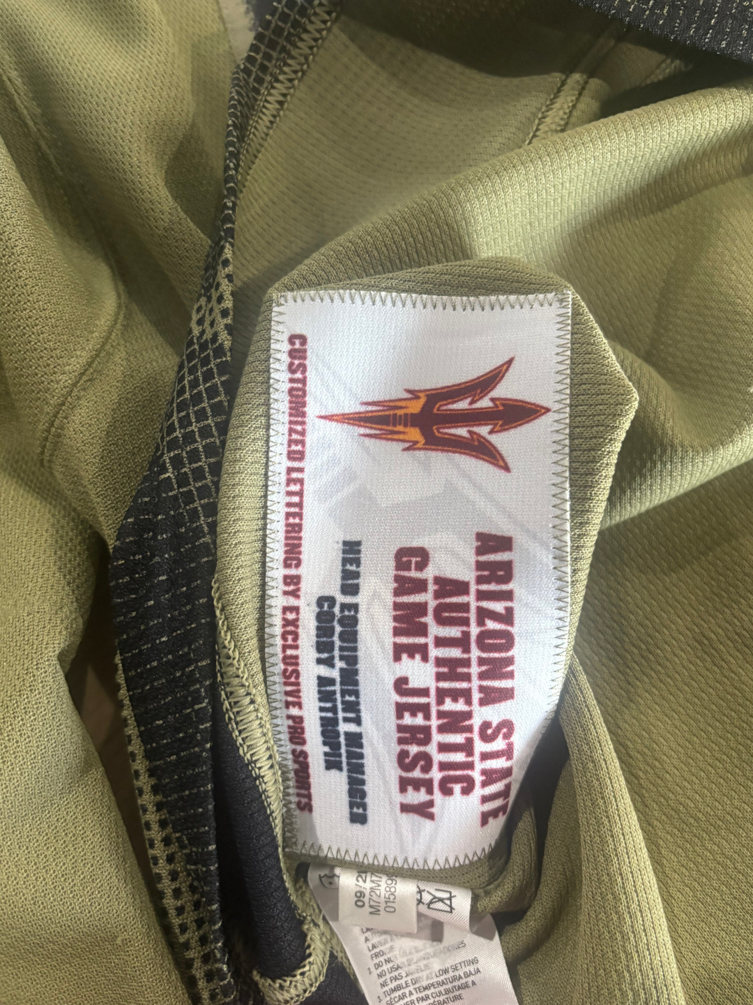 ASU Game Worn Jersey- Dangos #4 (Special Edition)