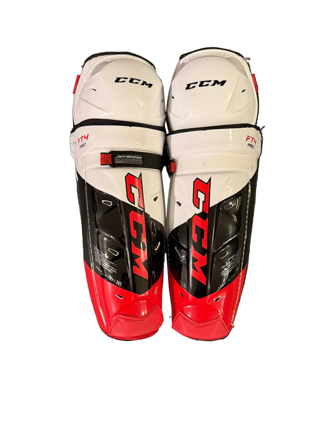 CCM Jetspeed FT4 Shin Pads (New) -Pro Stock