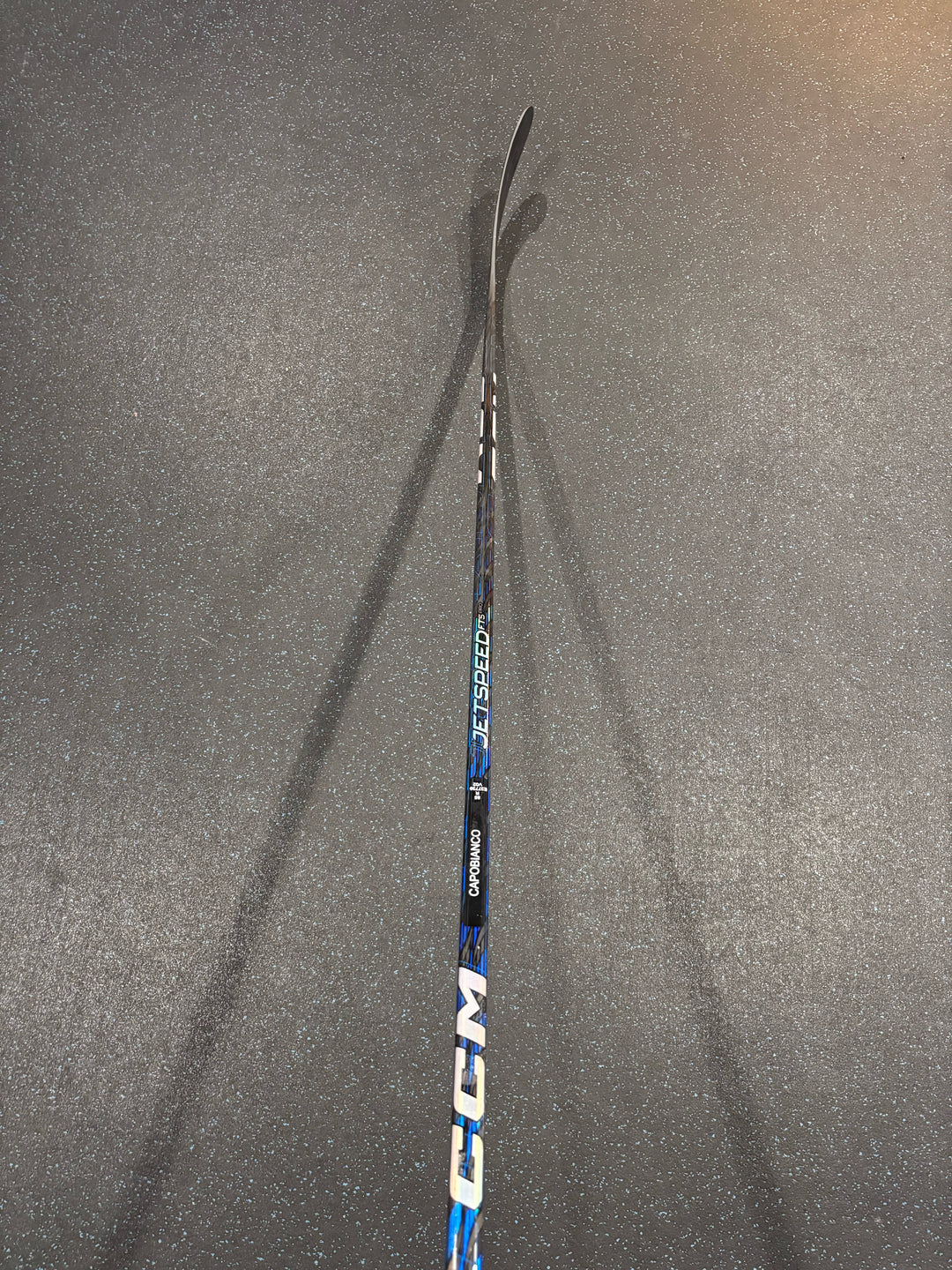 CCM Jetspeed FT5 Blue Pro Senior Stick - PRO STOCK STICK