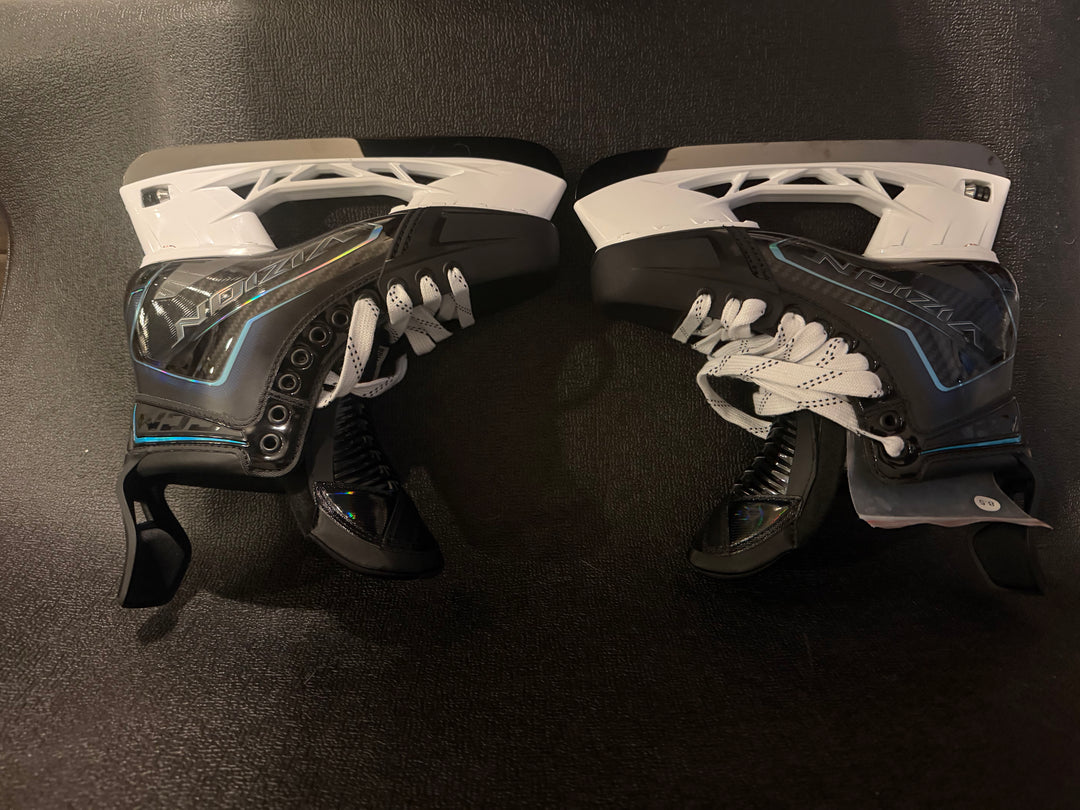 NEW CCM Vizion Pro Stock Custom Skates w/Custom Black steel