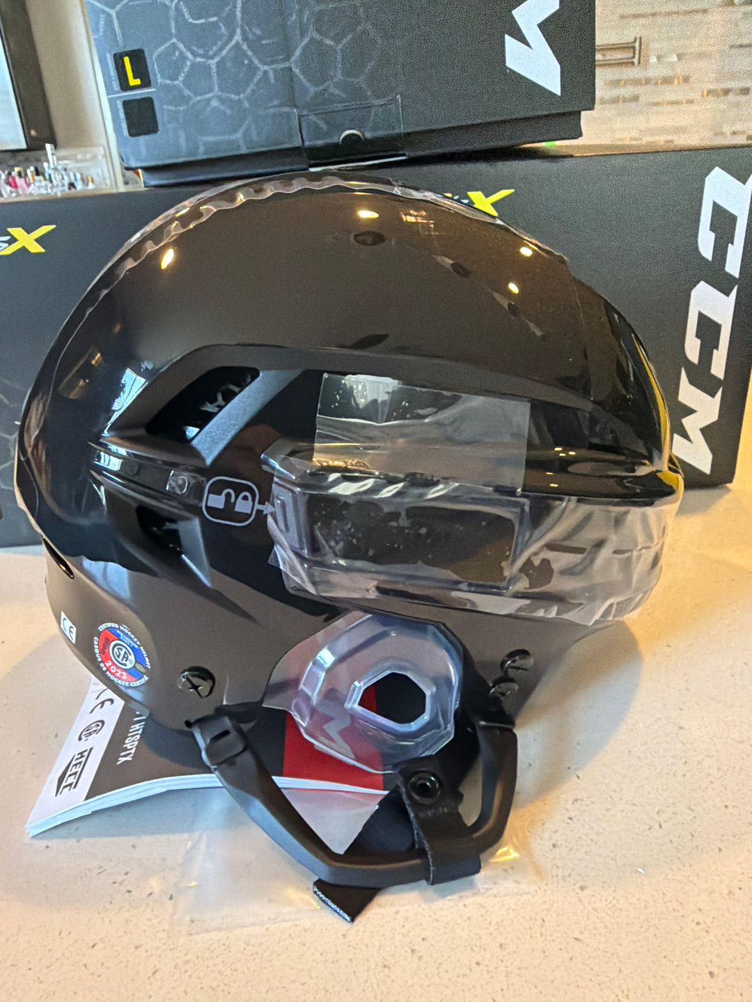 CCM Super Tacks X Senior Helmet (Pro Stock)