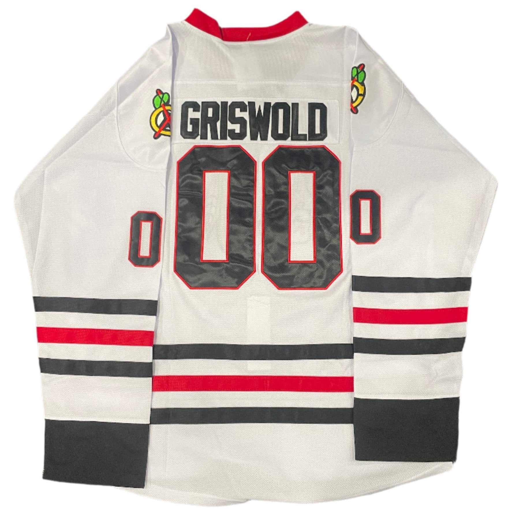 Christmas Vacation Clark Griswold Chicago Blackhawks NHL Jersey – Size 2XL