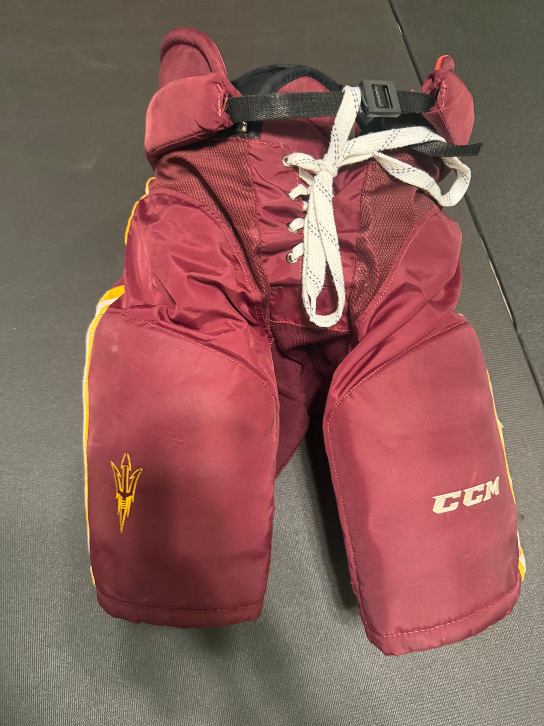 Arizona State Sun Devils game worn hockey pants large