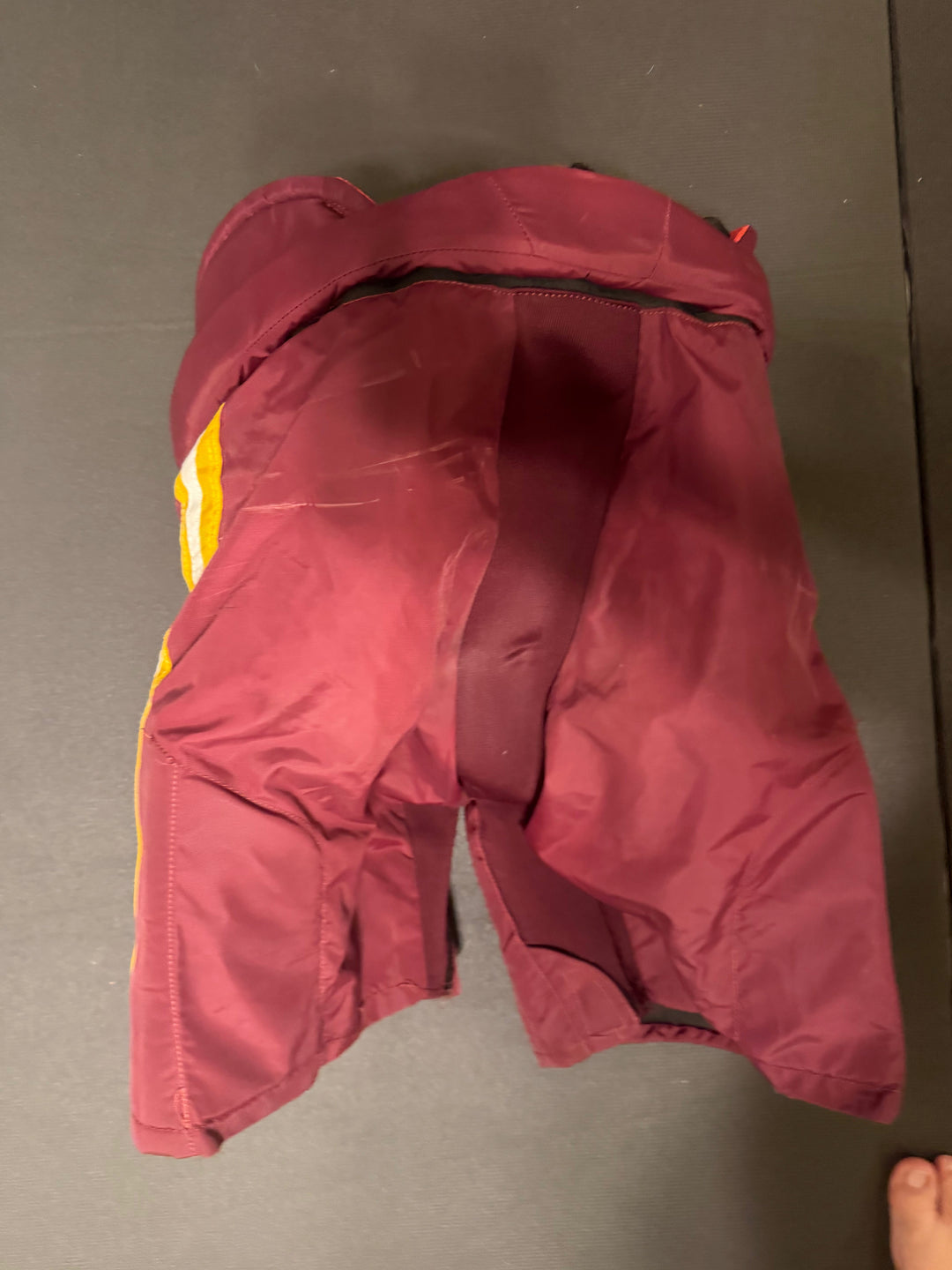 Arizona State game worn hockey pants photo
