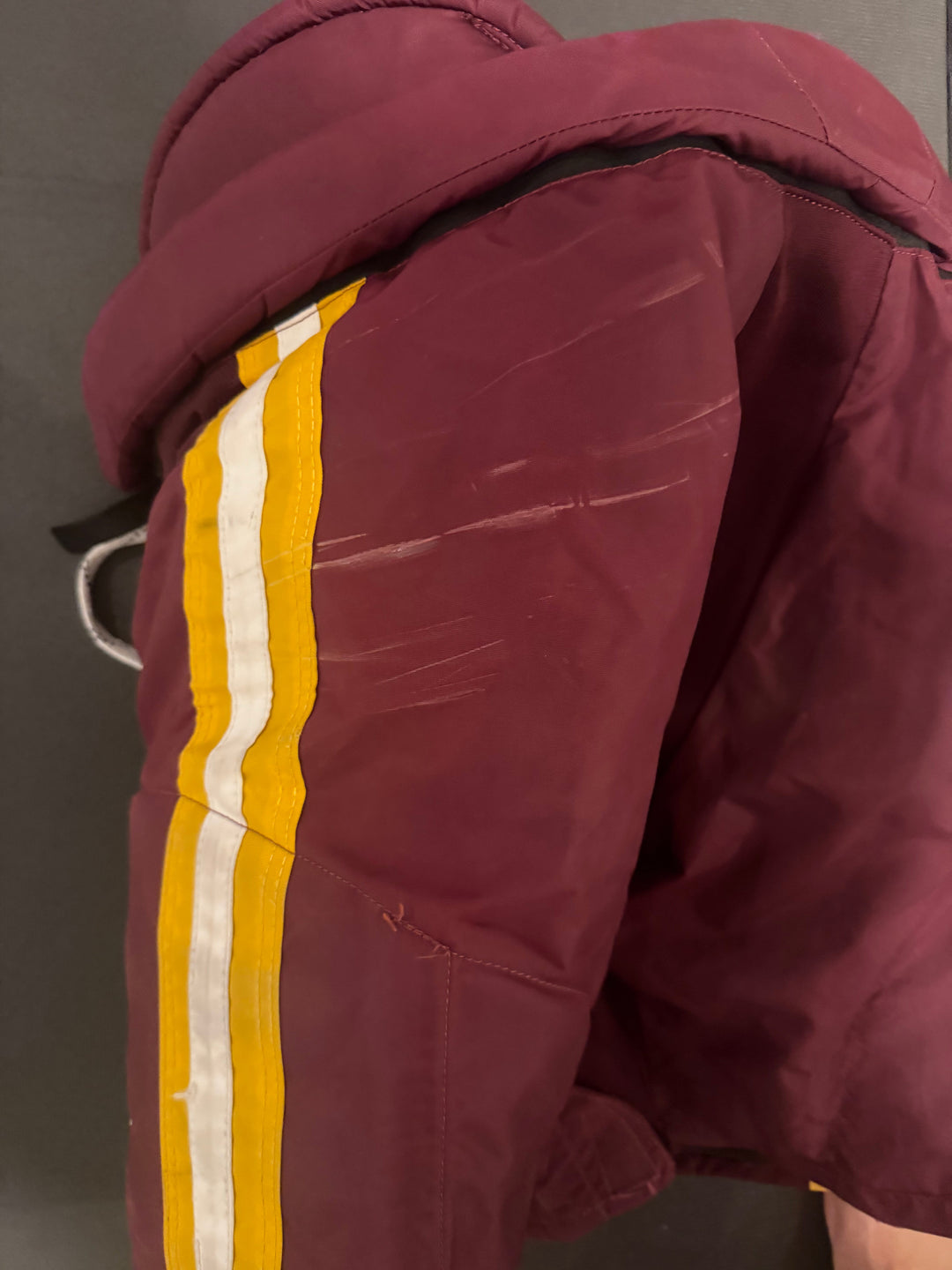 Arizona State game worn hockey pants photo