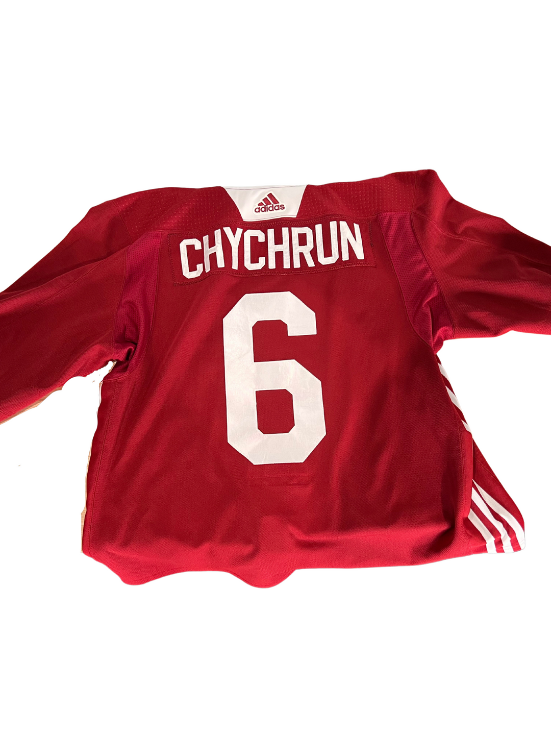USED Second Hand Previously Worn Jakob Chychrun Red Practice Jersey